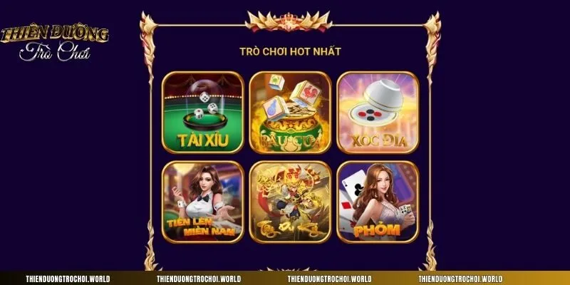 Vô vàn trò chơi cuốn hút hấp dẫn chờ đợi bạn
